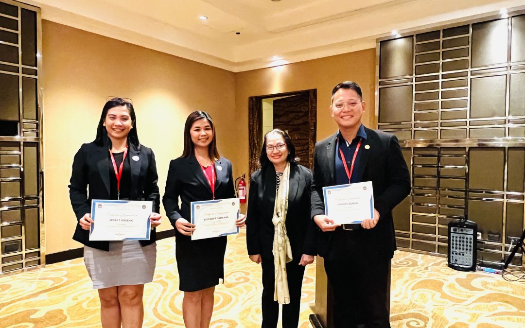 𝐍𝐄𝐖𝐒 | PSU-BC’s Caerlang, Eugenio, Casingal place 5th in PATEF-UPDATE 20th Anniv Research Forum